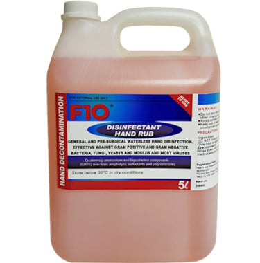 F10 Disinfectant Hand Rub 5 L